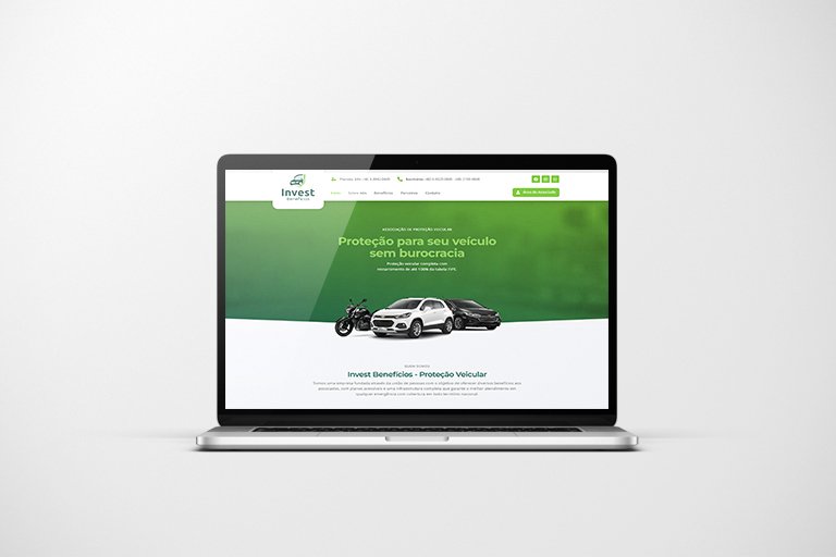 Invest Benefícios – Website